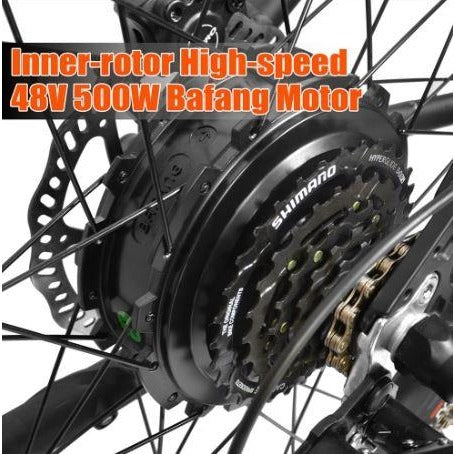 AddMotor HitHot H1 Platinum - Electric Mountain Bike - Motor