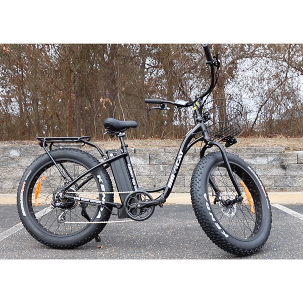 Big cat electric long beach cruiser electric bike hotsell