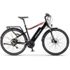 Image of Black Fifield Bonfire 500 - Electric Commuter Bike - Side View