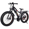 Image of Black AddMotor Motan M5800 - Fat Tire Electric Bike - Front View