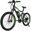 Image of Green AddMotor HitHot H1 - Electric Mountain Bike - Front View