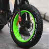 Image of Green AddMotor Motan M140 - Folding Fat Tire Electric Bike - Front Wheel