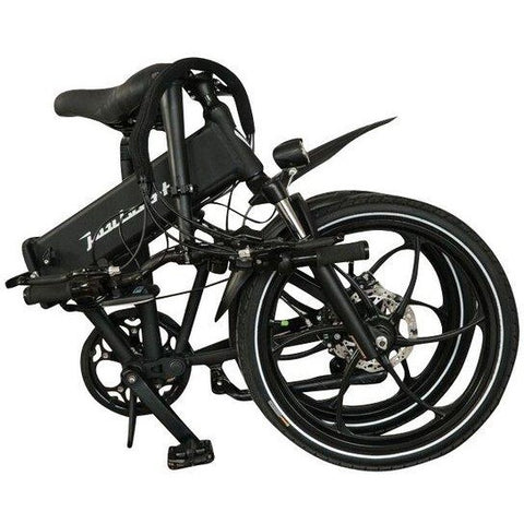 Joulvert Stealth - Folding Electric Bike - Folded