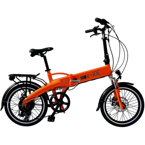 Orange e-Joe EPIK SE - Folding Electric Bike - Side View