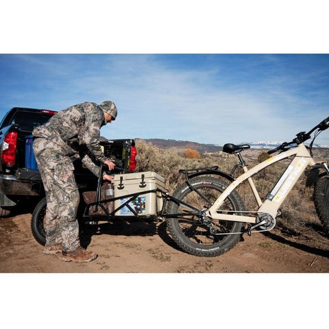 QuietKat - FatKat Cargo Trailer - Loading with gear