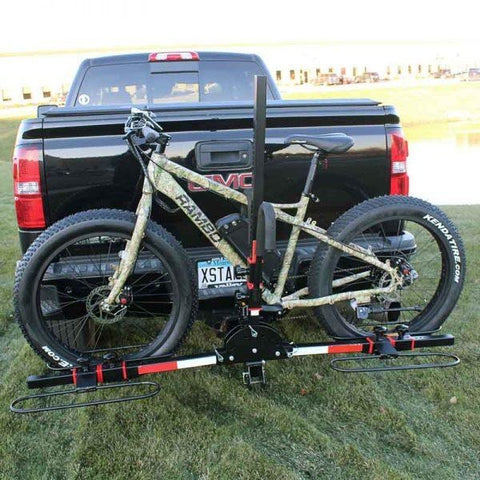 Rambo Bikes - Fat Bike Hauler - Attached to truck