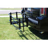 Image of Rambo Bikes - Aluminum Fishing Cart - Attached to back of car