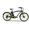 Image of Black EMOJO Hurricane - Cruiser Electric Bike - Side View