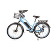 Image of Blue X-Treme Catalina 48V Electric Cruiser Bike - Side View