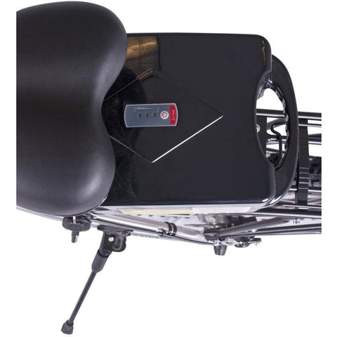 X-Treme X-Cursion Elite Folding Electric Mountain Bike - Seat and battery