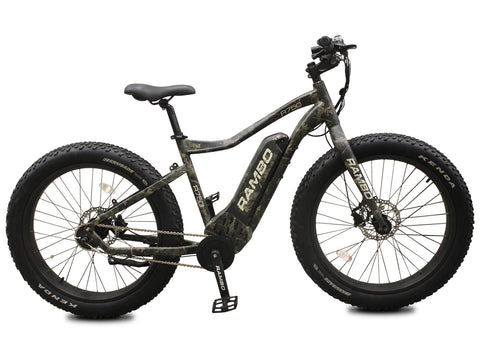 Rambo 750W G4 - Fat Tire Electric Mountain Bike