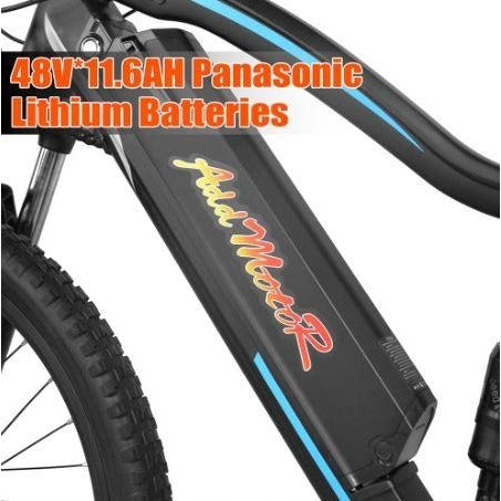 AddMotor HitHot H1 Platinum - Electric Mountain Bike - Battery