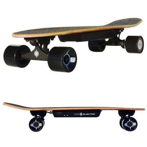 Atom Long Boards H4 Electric Skateboard - 2 Side Views