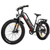 Image of Black AddMotor Motan M450 - Fat Tire Electric Bike - Front View