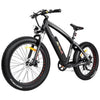 Image of Black AddMotor Motan M560 - Sport Fat Tire Electric Bike - Front View
