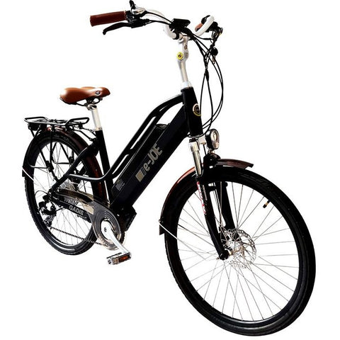 Midnight e-Joe GADIS Step Thru - Electric Cruiser Bike - Front View