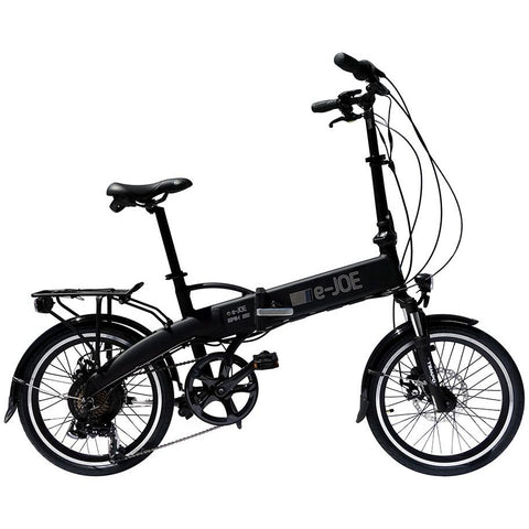 Black e-Joe EPIK SE - Folding Electric Bike - Side View