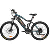 Image of Blue AddMotor HitHot H1 Platinum - Electric Mountain Bike - Side View