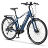 Image of Blue Fifield Bonfire 350 - Electric Commuter Bike - Front View