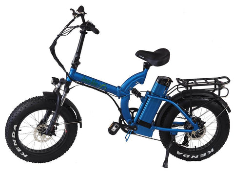 Green Bike USA GB750 Fat Tire - Folding Electric Bike