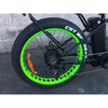Image of Big Cat Fat Cat XL500 - Electric Mountain Bike - Rear Wheel