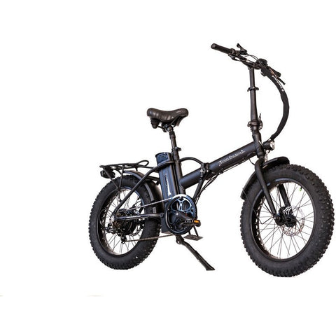 Black Joulvert Playa Desert - Folding Electric Bike - Front View