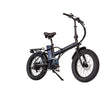 Image of Black Joulvert Playa Desert - Folding Electric Bike - Front View