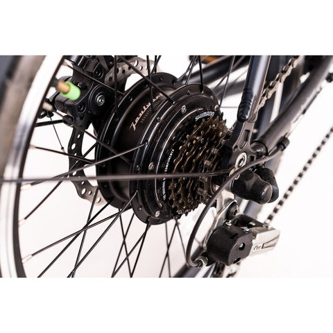 Joulvert Playa Journey - Folding Electric Bike - Gears