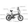 Image of Joulvert Stealth - Folding Electric Bike - Details