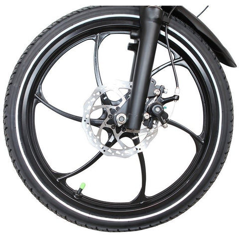 Joulvert Stealth - Folding Electric Bike - Front Wheel