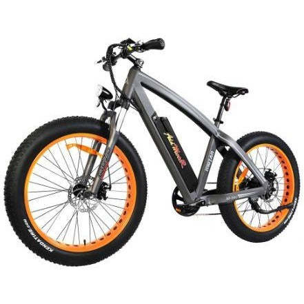 Orange AddMotor Motan M560 - Sport Fat Tire Electric Bike - Front View