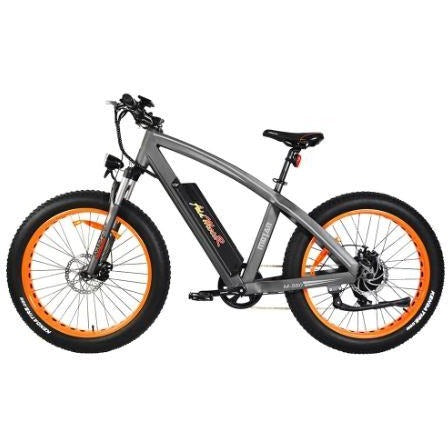 Orange AddMotor Motan M560 - Sport Fat Tire Electric Bike - Side View