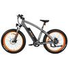 Image of Orange AddMotor Motan M560 - Sport Fat Tire Electric Bike - Side View