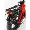 Image of Red Green Bike USA GB750 Fat Tire Step Thru - Folding Electric Bike - Rear Rack