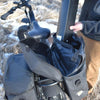 Image of QuietKat - Pannier Bag Set - with extra battery being packed