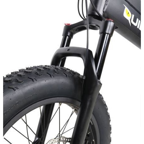 QuietKat Voyager - Electric Folding Mountain Bike - Front Wheel