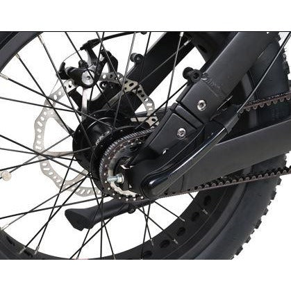 QuietKat Voyager - Electric Folding Mountain Bike - Gears