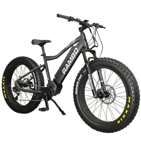 Rambo 1000W Xtreme - Fat Tire Electric Mountain Bike