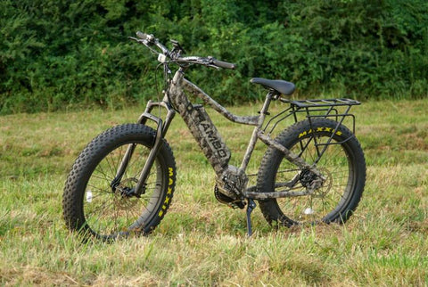 Rambo 750W XTreme Camo - Fat Tire Electric Mountain Bike