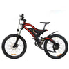 Image of Red AddMotor HitHot H5 - Electric Mountain Bike - Side View