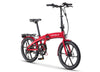 Image of Red Fifield Jetty 4.0 - Folding Electric Bike - Front View