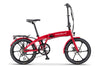 Image of Red Fifield Jetty 4.0 - Folding Electric Bike - Side View