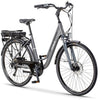Image of Silver Fifield Seaside - Electric Cruiser  Bike - Front View