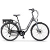 Image of Silver Fifield Seaside - Electric Cruiser  Bike - Side View