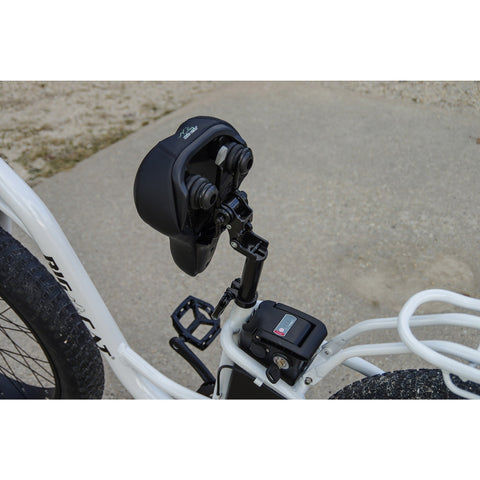 Big Cat Long Beach Cruiser XL500 - Electric Cruiser Bike - Seat and Battery
