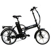 Image of White Ness Rua Folding Electric Bike - Side View