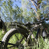 Image of QuietKat - FatKat Pannier Rack - On a E-Bike in a field 