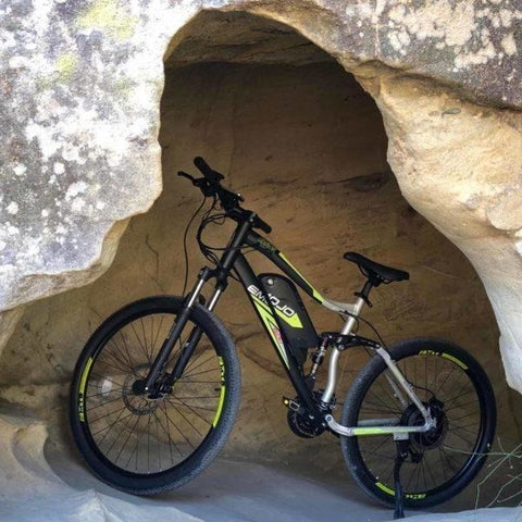 EMOJO Cougar - Electric Mountain Bike - In Cave