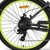 Image of Black EMOJO Hurricane - Cruiser Electric Bike - Rear Wheel