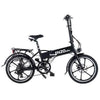 Image of Black Enzo eBikes - Folding Electric Bike - Side View